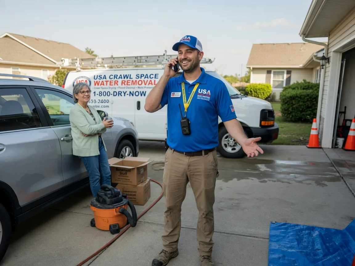 Crawl Space Water Removal Clinton, NC FAQs